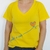 Remera Volve a Vos Escote V Amarillo - Despertate