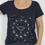 Remera Signos Escote Redondo Negro - comprar online