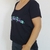Remera Autentica Escote Redondo Negro en internet