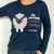 Remera Oveja Manga Larga Azul - comprar online