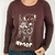 Remera Amor Manga Larga Chocolate - Despertate