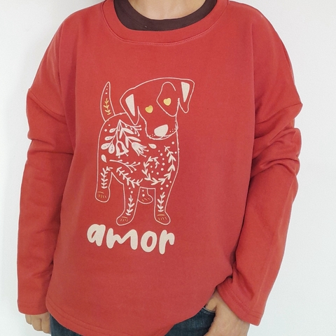 Buzo Amor Ladrillo - comprar online