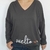 Remeron Suelto Gris