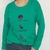 Remera Luz Manga Larga Verde