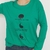 Remera Luz Manga Larga Verde - comprar online