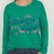 Remera Pensamientos Manga Larga Verde