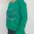 Remera Pensamientos Manga Larga Verde en internet
