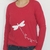 Remera Libelula Manga Larga Rojo