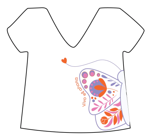 Remera Estampa A PEDIDO en Algodón Negro o Blanco en internet