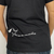 Remera Suelto Escote V Negro - comprar online