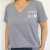 Remera Mi Corazon V Gris Melange