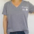Remera Mi Corazon V Gris Melange - tienda online