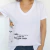 Remera Frida Escote V Blanco en internet