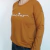 Remera Gracias Manga Larga Tostado - comprar online