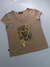 REMERA CORAZON ESTRELLA FOIL - VETE AL DIABLO MUJER