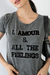 REMERA L´AMOUR STRASS - VETE AL DIABLO MUJER