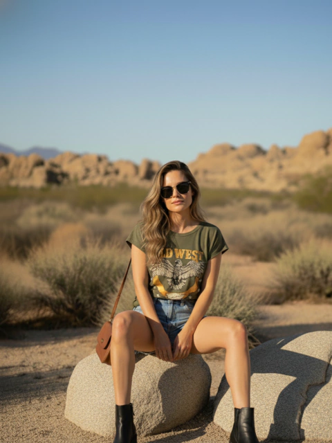 REMERA OLD WEST - comprar online