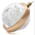 Pendente Saturno Dourado - Casa Cristalle