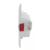 Kit 6 Spot Quadrado LED 12w Direcionavel Branco Quente/Frio