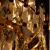 Lustre Pendente Imperial Redondo Dourado com 40CM Cristal K9 - loja online