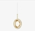 Pendente Dietrix Dourado - comprar online