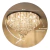 Lustre De Cristal Legítimo para Sala e Mesa de Jantar Redondo - Casa Cristalle