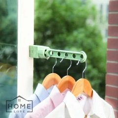 Tender De Ropa Portatil Perchero Sin Tornillos Perchas Baño - comprar online