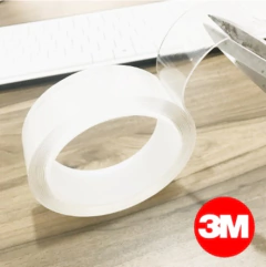 Cinta Doble Faz Transparente Silicona Nanotecnología 3m - comprar online