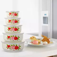 Contenedor De Acero Con Tapa Organizador Tapers X5 - comprar online