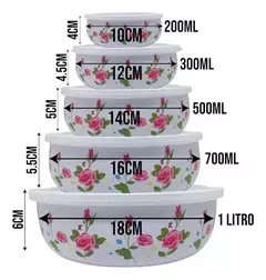 Contenedor De Acero Con Tapa Organizador Tapers X5 en internet