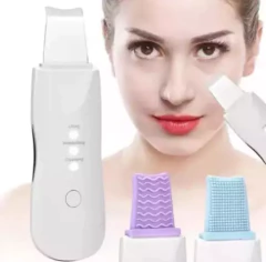 Espátula Facial Ultrasónica Peeling Quita Puntos Negros Recargable - comprar online