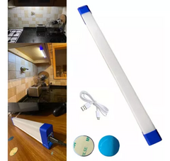 Listón Tubo Luz Led Bajo Alacena Mesada Placa Recargable 40/60/80W