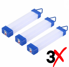 X3 Luz De Emergencia Poten 30 Leds Recargable Lampara Portatil
