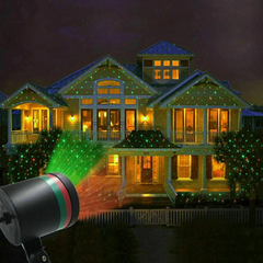 Laser Lluvia Estrellas Exterior Multipunto Estaca Jardin - comprar online