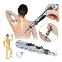 Pluma Electro Masajeador Acupuntura Terapia Acupuntor Digita
