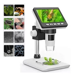 Microscopio Digital Con Pantalla 4.3 Hd 1000x Inalambrico Us