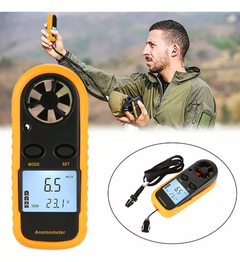 Anemometro Digital Rufo Medidor Viento Velocidad Temperatura