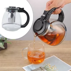 Cafetera Tetera Grande 1200 ML Aurora Vidrio Infusor Colador