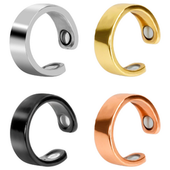 Anillo Magnetico Imanes Causs Turmalina Artritis Dolores Bhz