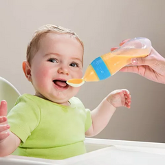 Cuchara Para Bebé Comer De Silicona Papilla Fruta Verdura