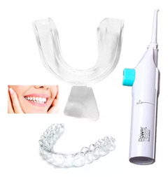 Placa Anti Bruxismo + Limpiador Dental Jet Power Floss