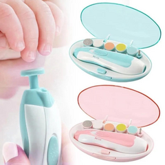 Lima Para Uñas Cortador Eléctrico Para Bebes Luz Silencioso