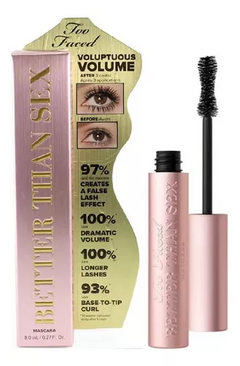 Máscara De Pestañas Too Faced Better Than Sex Waterproof Usa