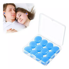 Tapones Para Oidos Earplugs Silicona Moldeable X 12/24/36 Unidades