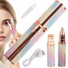 Depilador Facial 2 En 1 Vello Cejas Recargable Mujer Usb - comprar online