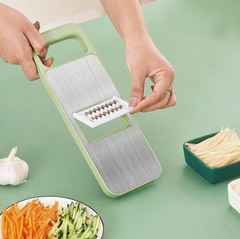 Mandolina Cortador de verduras de acero inoxidable 5 en 1 - comprar online