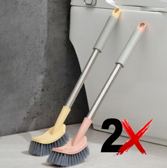 Cepillo De Silicona Para Baño Limpieza Profunda X2 - comprar online