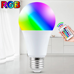 Lampara Bulbo Led Rgb Colorful 5w Con Control Remoto - comprar online