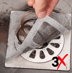 Filtro Rejilla Anti Insectos Ratas Cucarachas Baño Cocina X3 - comprar online