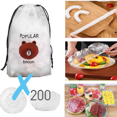 Cubiertas de plástico para tazones reutilizables X200 - comprar online